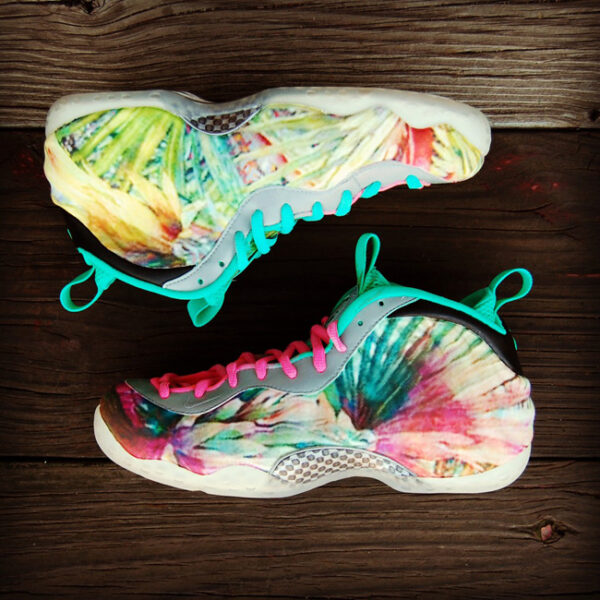 Custom "305" Foamposite One by GourmetKickz | "Miami Beach" Foam - Image 9
