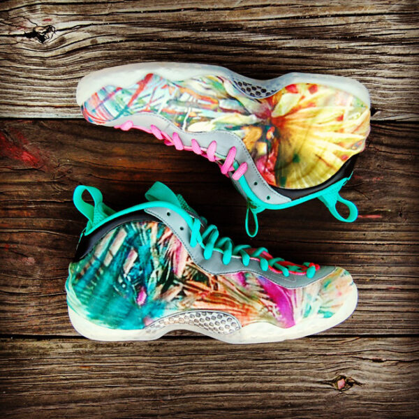 Custom "305" Foamposite One by GourmetKickz | "Miami Beach" Foam - Image 10