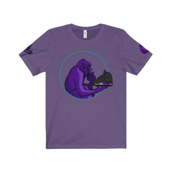Shirt to Match Jordan 5 Black Grape Sneaker Colorway | Grape Ape Ponders Black Grape - Image 11