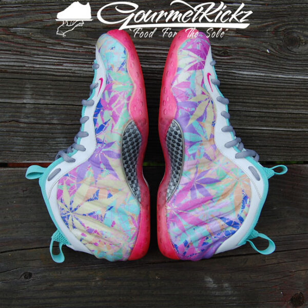 Custom Nike Foamposite "420 Eggshell" by GourmetKickz - Image 3