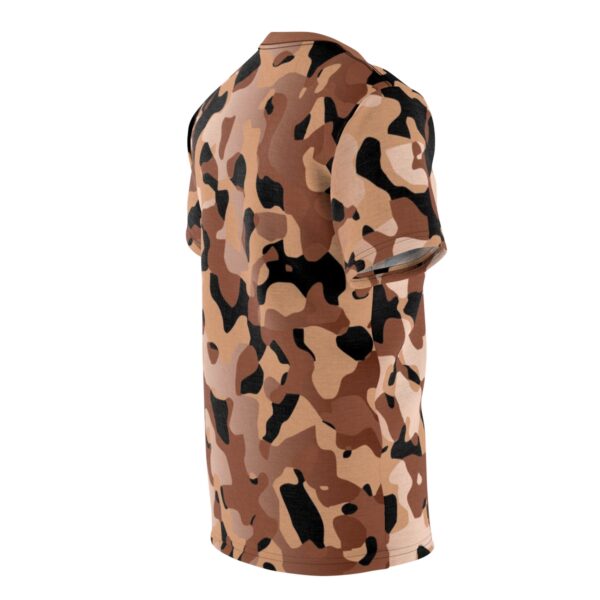 Shirt to Match Copper Foamposite Sneaker Colorway | Camo Print - Image 3