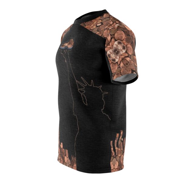 Shirt to Match Copper Foamposite Sneaker Colorway | Liberty V6 - Image 4