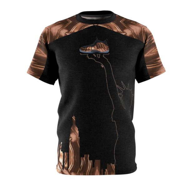 Shirt to Match Copper Foamposite Sneaker Colorway | Liberty V5
