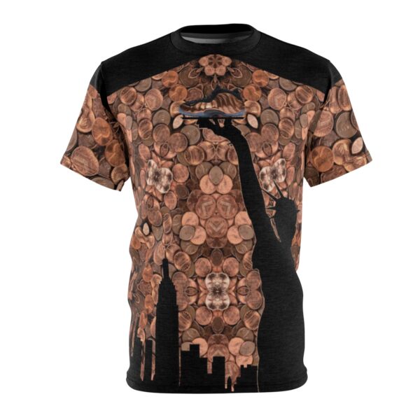 Shirt to Match Copper Foamposite Sneaker Colorway | Liberty V4