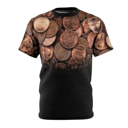 Shirt to Match Copper Foamposite Sneaker Colorway | Fade Away V1
