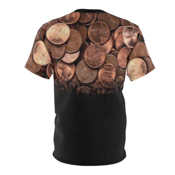 Shirt to Match Copper Foamposite Sneaker Colorway | Fade Away V1 - Image 2