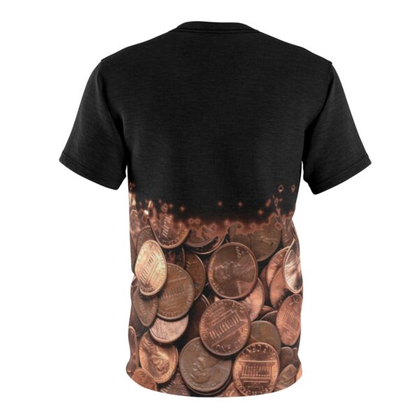 Shirt to Match Copper Foamposite Sneaker Colorway | Fade Away V2 - Image 2