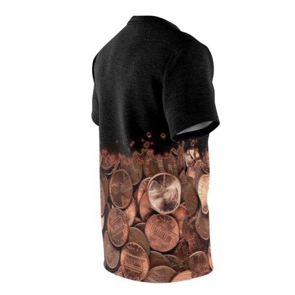 Shirt to Match Copper Foamposite Sneaker Colorway | Fade Away V2 - Image 3
