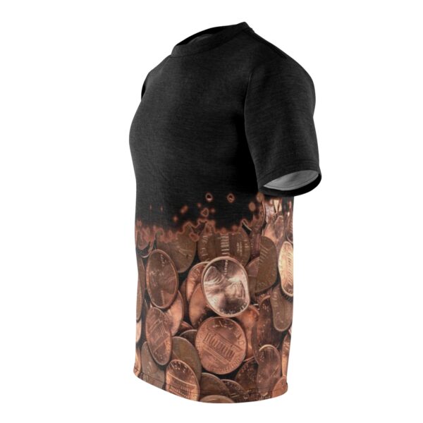 Shirt to Match Copper Foamposite Sneaker Colorway | Fade Away V2 - Image 4