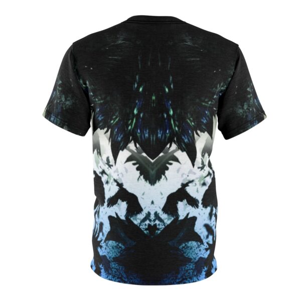 Shirt to Match Blue Mirror Foamposite Sneaker Colorway - Image 2