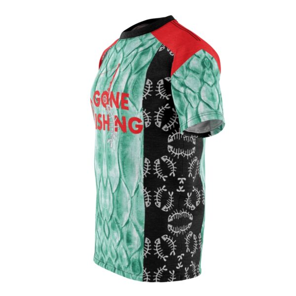 Shirt to Match Gone Fishing Foamposite Sneaker Colorway - Image 4