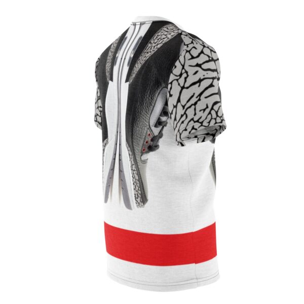Match Jordan 3 Black Cement Sneaker Colorway Shirt