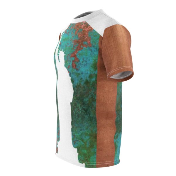Shirt to Match Statue of Liberty AF1 Sneaker Colorway | Gourmet Liberty V2 - Image 4