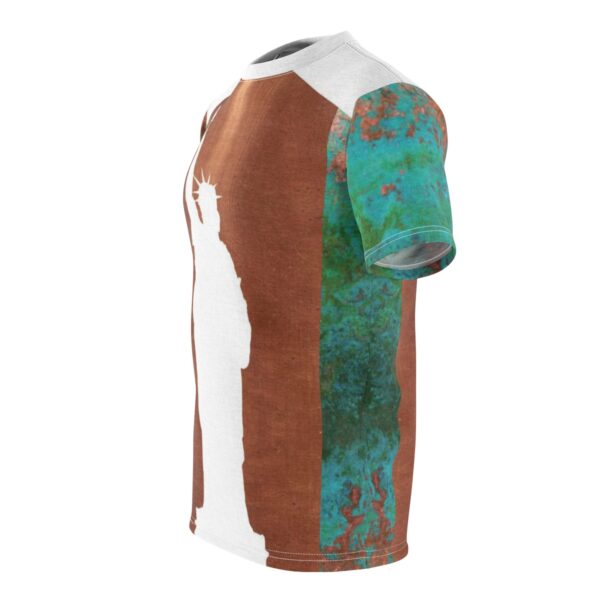 Shirt to Match Statue of Liberty AF1 Sneaker Colorway | Gourmet Liberty - Image 4
