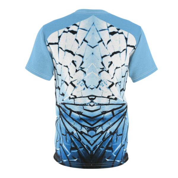 Shirt to Match Blue Mirror Foamposite Sneaker Colorway | Bad Luck V4 - Image 2