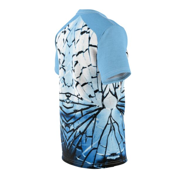 Shirt to Match Blue Mirror Foamposite Sneaker Colorway | Bad Luck V4 - Image 3
