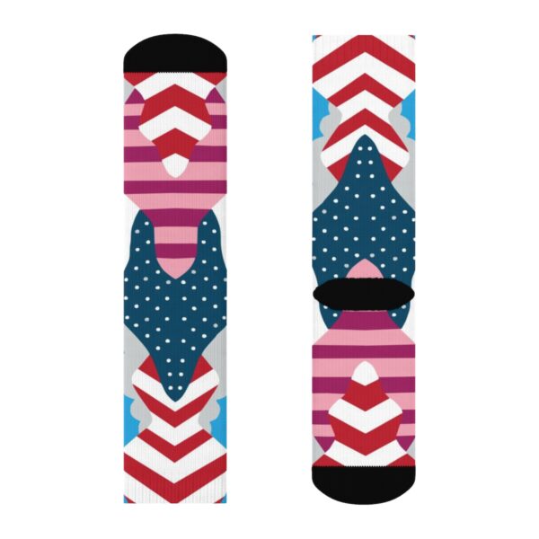 Socks to Match Parra x Air Max 1 Sneaker Colorway - Image 3