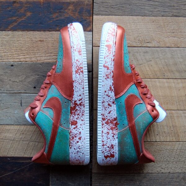 GourmetKickz Custom "Patina Pack" AF1 | Statue of Liberty - Image 8