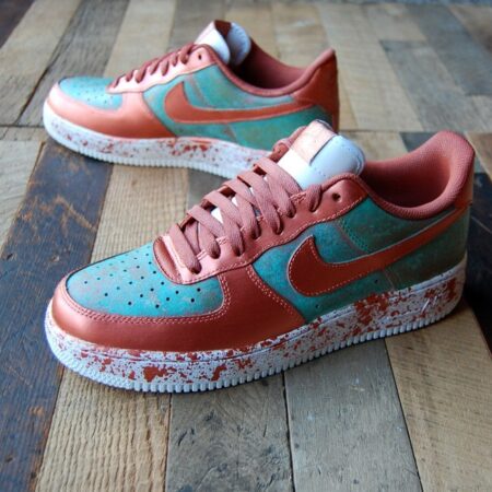 GourmetKickz Custom "Patina Pack" AF1 | Statue of Liberty