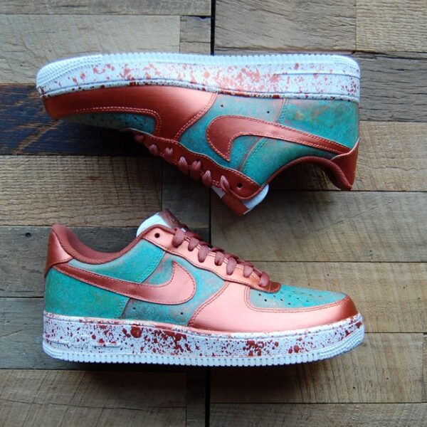 GourmetKickz Custom "Patina Pack" AF1 | Statue of Liberty - Image 6