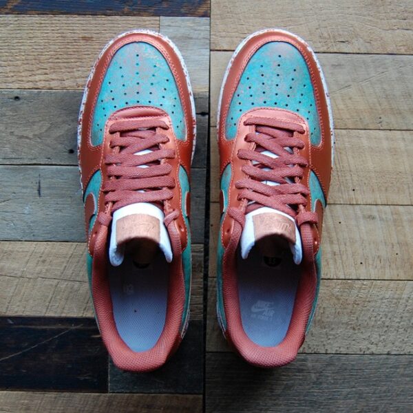 GourmetKickz Custom "Patina Pack" AF1 | Statue of Liberty - Image 7