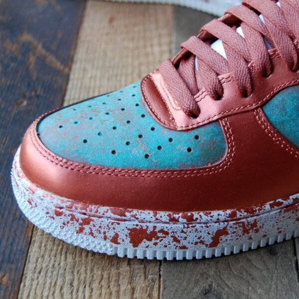 GourmetKickz Custom "Patina Pack" AF1 | Statue of Liberty - Image 9