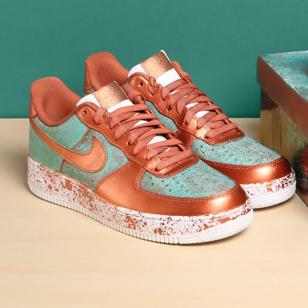 GourmetKickz Custom "Patina Pack" AF1 | Statue of Liberty - Image 12