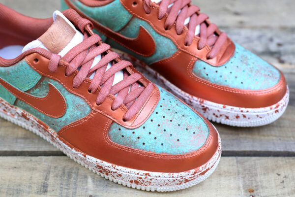 GourmetKickz Custom "Patina Pack" AF1 | Statue of Liberty - Image 15