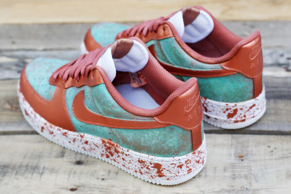 GourmetKickz Custom "Patina Pack" AF1 | Statue of Liberty - Image 17