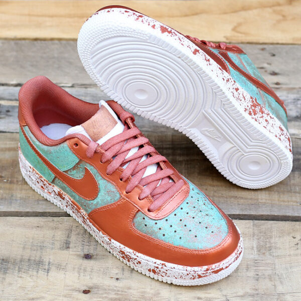 GourmetKickz Custom "Patina Pack" AF1 | Statue of Liberty - Image 11