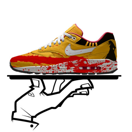 Custom Nike Air Max One (AM1) Kill Bill by GourmetKickz