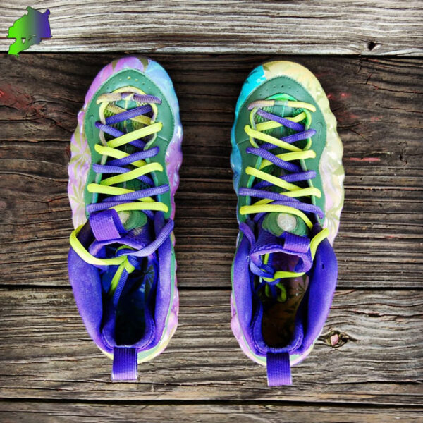 Custom Nike Foamposite One "420" by GourmetKickz - Image 3