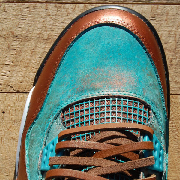 Custom "Patina" Jordan 4 by GourmetKickz - Image 9
