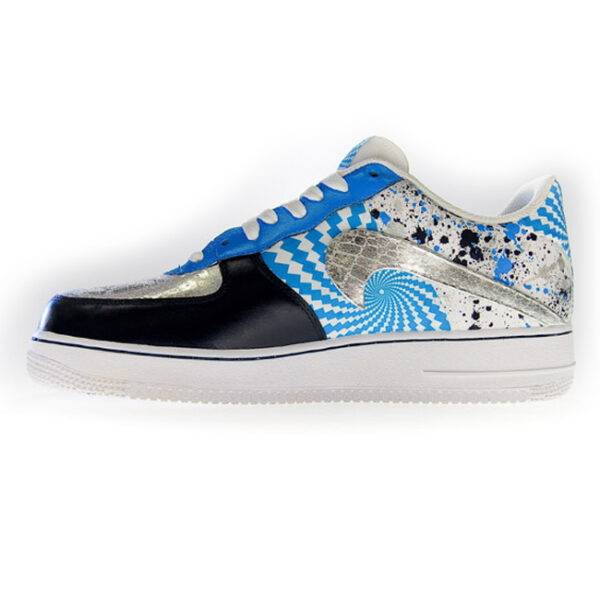 Custom Hypno-Silver AF1 Low by GourmetKickz - Image 6