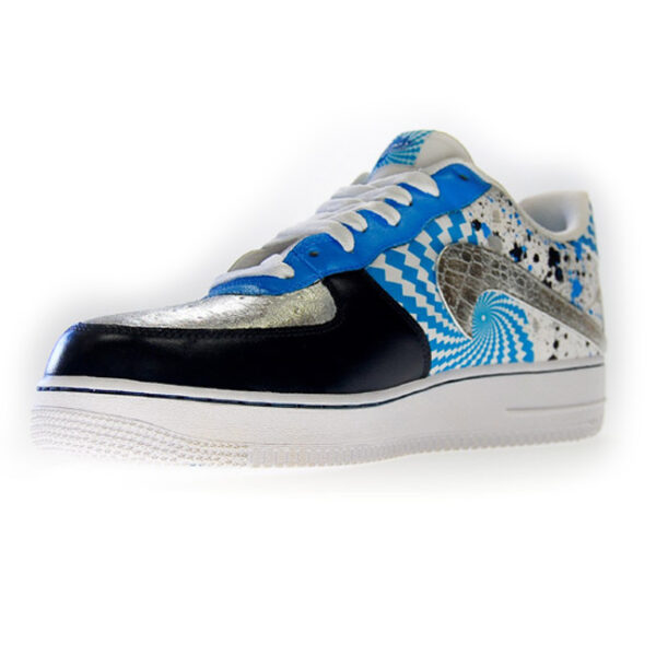 Custom Hypno-Silver AF1 Low by GourmetKickz - Image 7