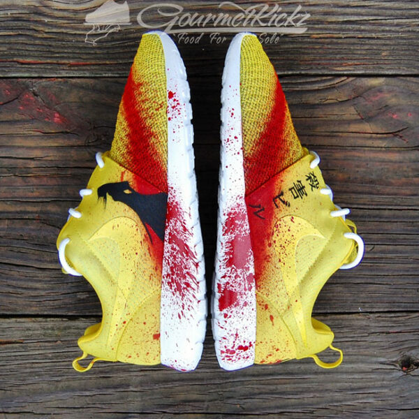 Custom Kill Bill II Roshe Run by GourmetKickz