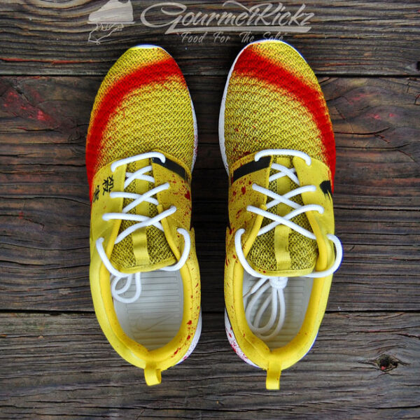 Custom Kill Bill II Roshe Run by GourmetKickz - Image 4