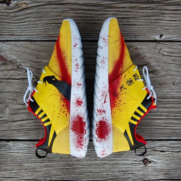 Custom "Kill Bill" Vol. 1 Roshe Run by GourmetKickz - Image 9