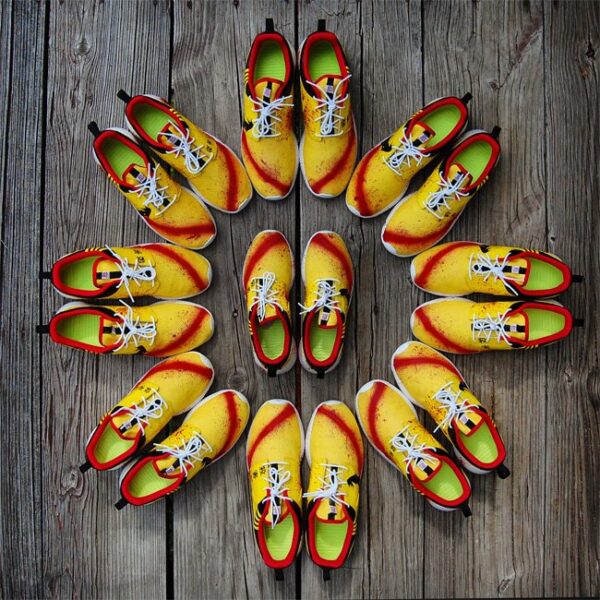 Custom "Kill Bill" Vol. 1 Roshe Run by GourmetKickz - Image 4