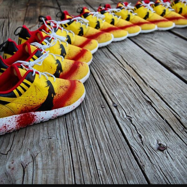 Custom "Kill Bill" Vol. 1 Roshe Run by GourmetKickz - Image 3