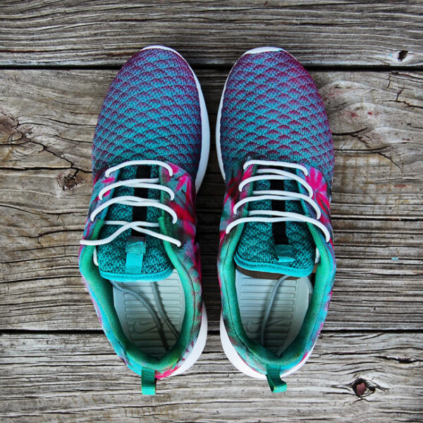 Custom "Kush on the Beach" Roshe Run by GourmetKickz - Image 8