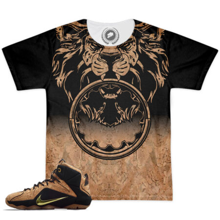 Shirt to Match LeBron 12 EXT Cork Sneaker Colorway | Beasting
