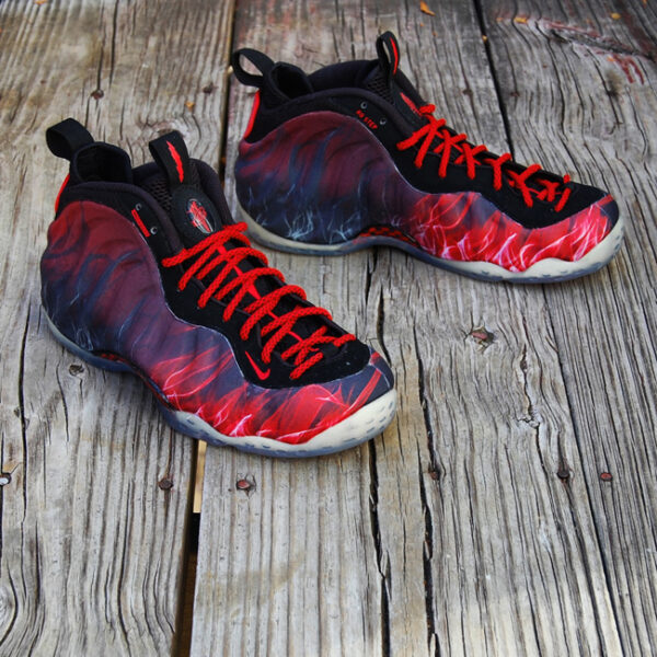Custom "Norman You Devil" Foamposite by GourmetKickz - Image 2