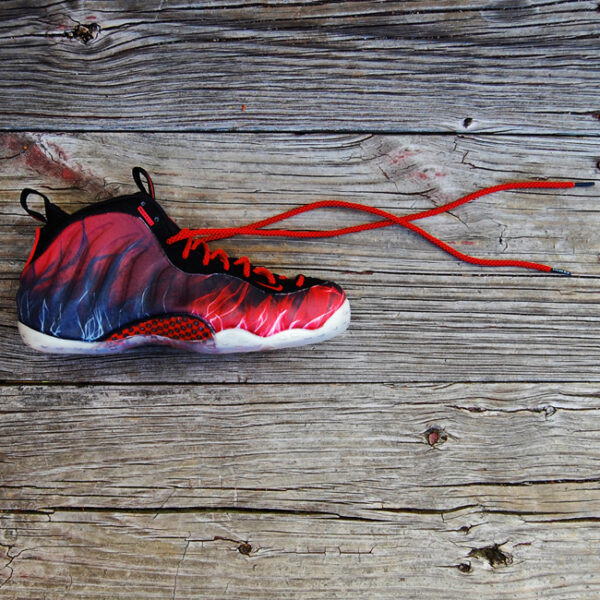 Custom "Norman You Devil" Foamposite by GourmetKickz - Image 3