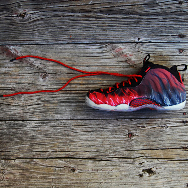 Custom "Norman You Devil" Foamposite by GourmetKickz - Image 4