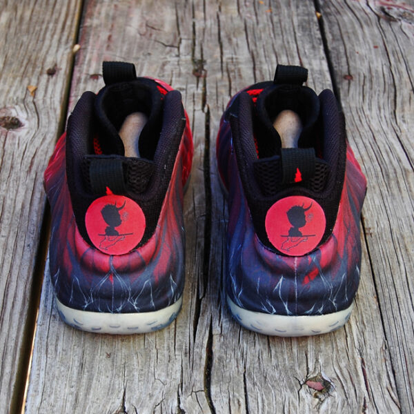 Custom "Norman You Devil" Foamposite by GourmetKickz - Image 6