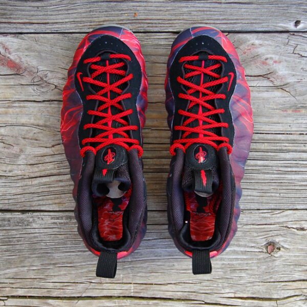 Custom "Norman You Devil" Foamposite by GourmetKickz - Image 7
