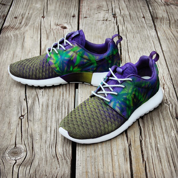 Custom "Purple Haze" Roshe Run by GourmetKickz - Image 4
