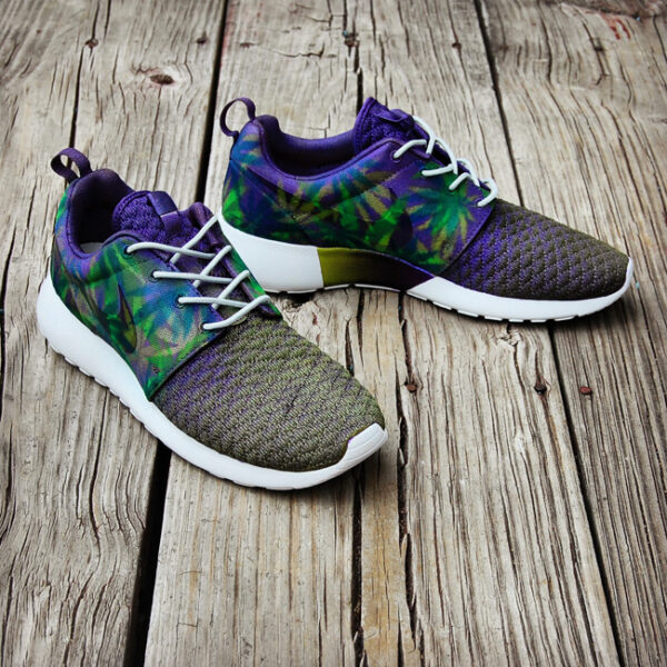 Custom "Purple Haze" Roshe Run by GourmetKickz - Image 5