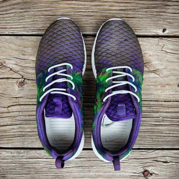 Custom "Purple Haze" Roshe Run by GourmetKickz - Image 8